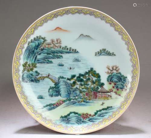 Chinese Procelain Plate