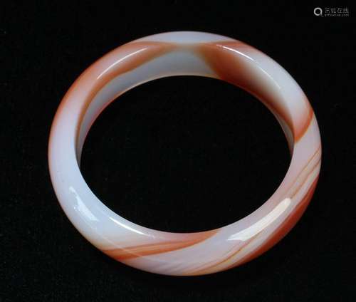 Chinese Agate Bangle