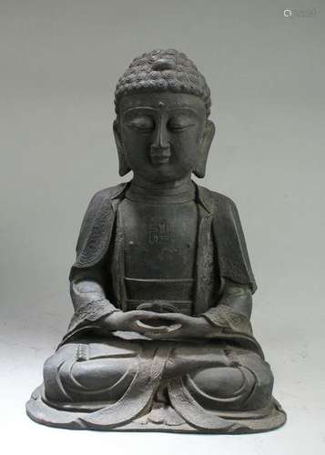 Chinese Bronze Buddha Statue