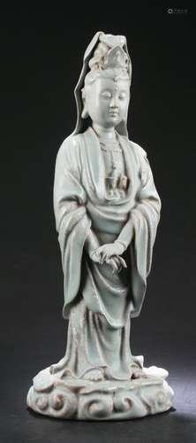 Chinese Porcelain Guanyin Statue