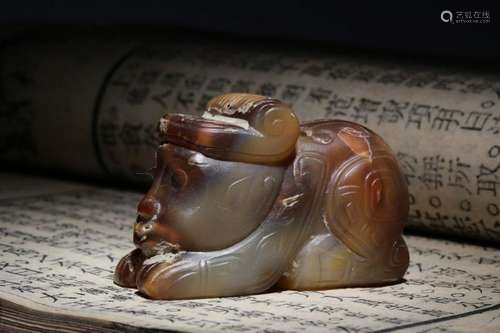 Chinese Agate Figural