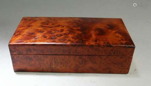 Chinese Burlwood Box