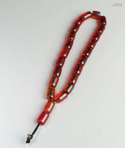 Chinese Amber Necklace