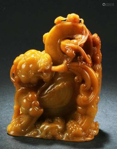 Chinese Soapstone Statue