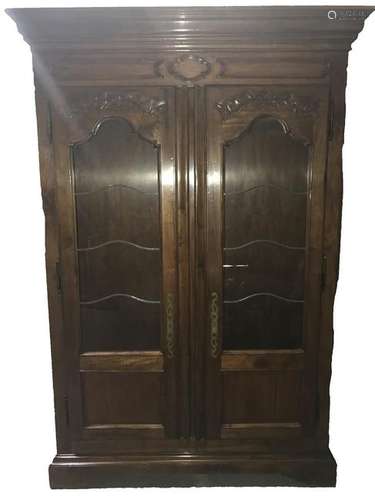 Antique Chinese Hardwood Cabinet