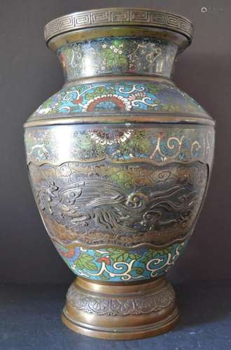 huge 19th Chinese antique Bronze Vessel w/ mark