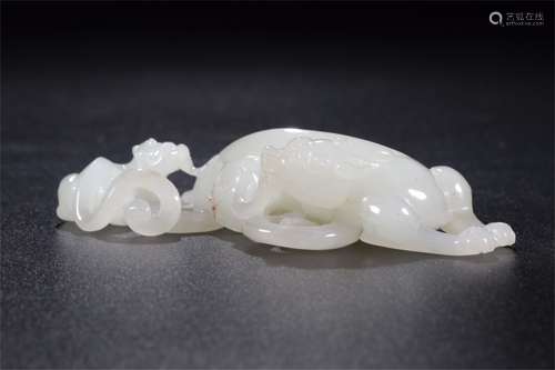 A Chinese Carved Jade Decoration