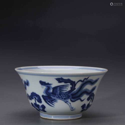 A Chinese Blue and White Porcelain Bowl