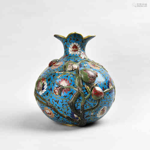 A Chinese Cloisonné Jar 