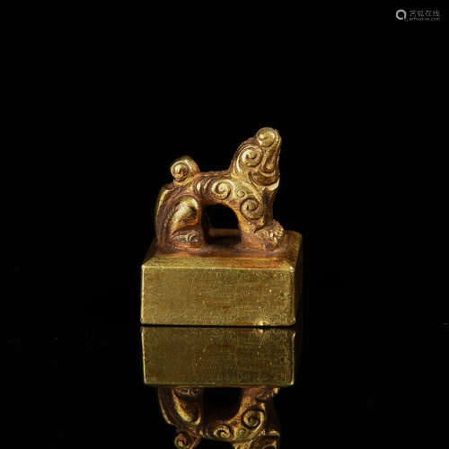 A Chinese Gold Seal