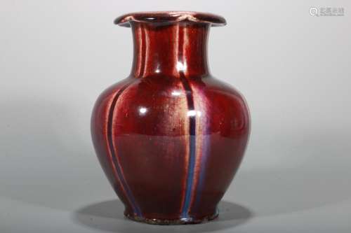A Chinese Jun Ware Porcelain Vase