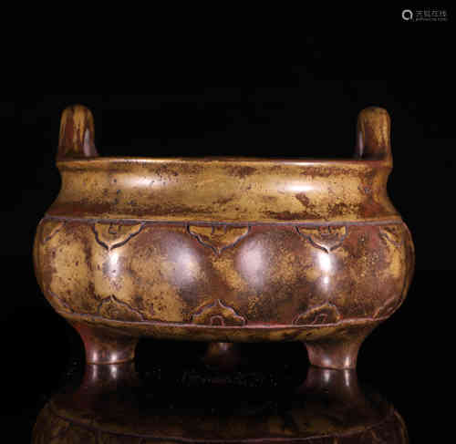 A Chinese Bronze Incense Burner