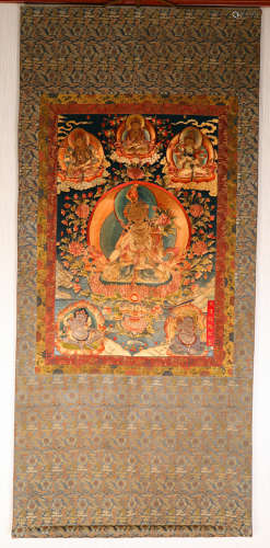 Embroidered Tara Buddha Statue