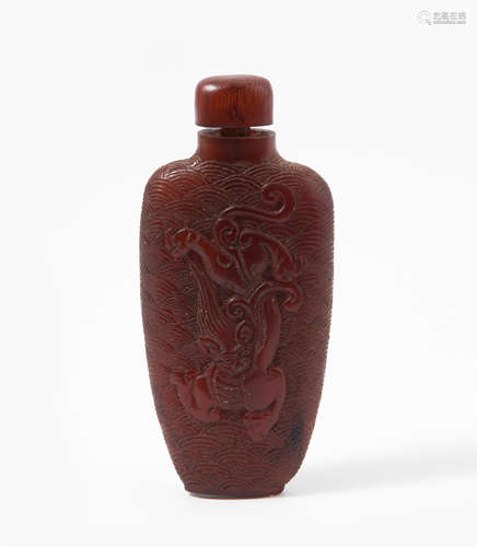 Rhinozeroshorn Snuff Bottle