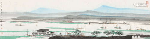 杨明义（b.1943） 江南水乡春长在 镜片 设色纸本