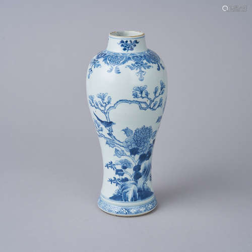 A Blue and White Vase