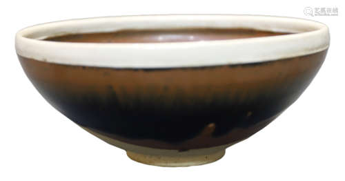 宋 磁州窯黑釉碗