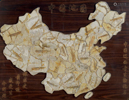 鱼石中国地图