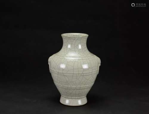 Yongzheng and Of Period-A Rare Ge-Type Ovoid Vase