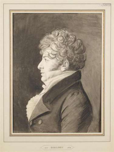 Edme QUENEDEY DES RICEYS (1756 1830) Profil de Fra…