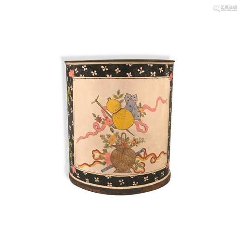 Chinese Enamel-Color Brushpot