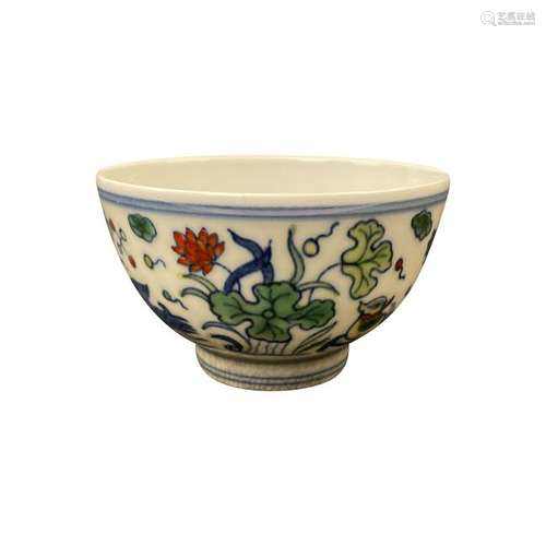 Chinese Doucai Tea-cup