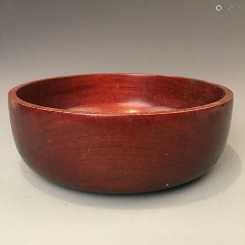 Chinese Redwood Bowl