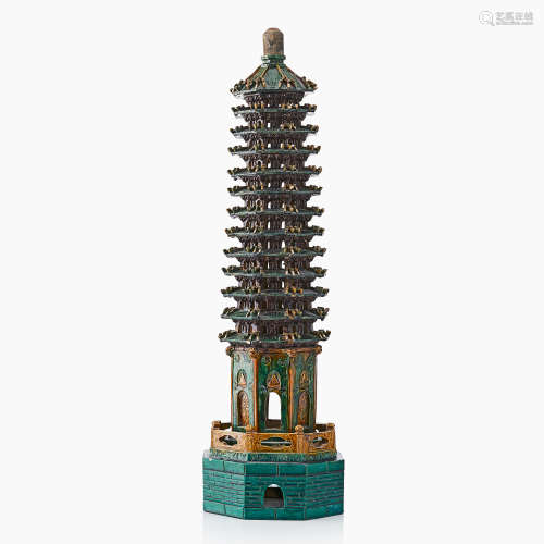 68. A Rare 17th century Pagoda