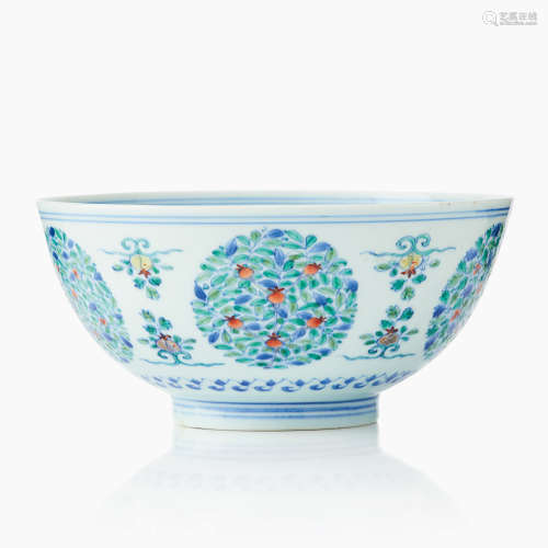 82. A Chinese Doucai ‘Medallion’ bowl
