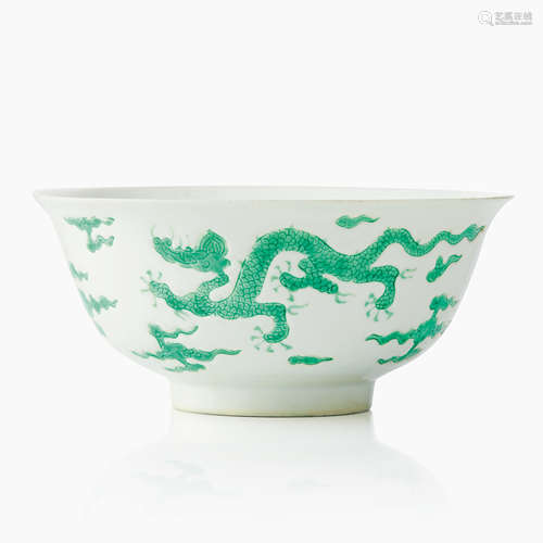 97. A Chinese Green ‘Dragon’ Bowl