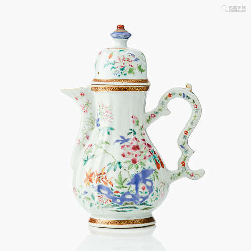 138. Chinese Export Coffee Pot and Cover