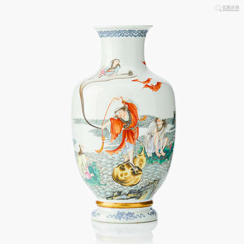 164. A Fine Chinese ‘Immortals’ Vase