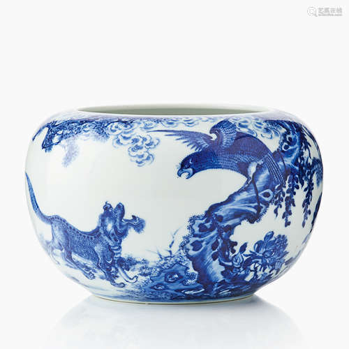 167. A Chinese Blue and White ‘Beggars’ Bowl