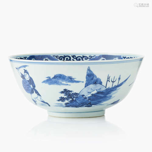 168. A Chinese Blue and White Bowl