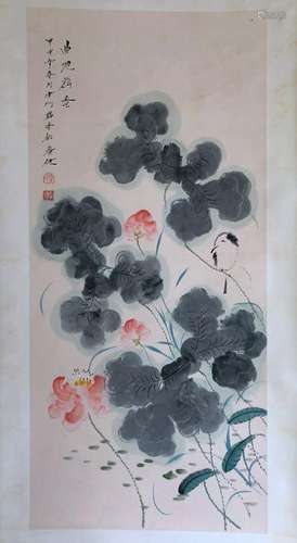 Chinese Scroll Painting,Jian Guangjian(1964-)