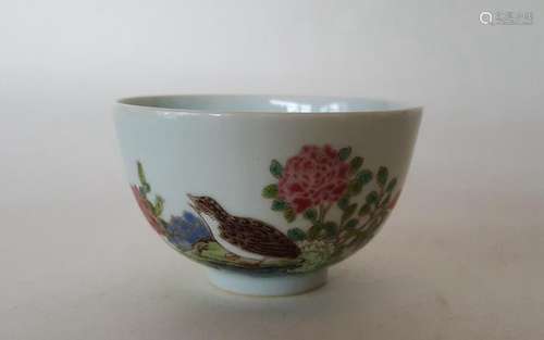 Chinese Famille Rose Porcelain Bowl