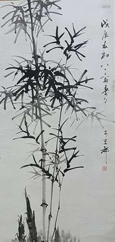 Chinese Scroll Paintingï¼Dong Shouping (1904-1997)