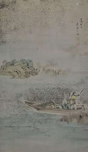 Chinese Scroll Painting,Wu Guandai(1862-1929)