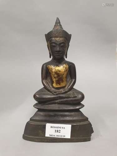 THAILANDE, Ayutthaya XVIIe siècle \nStatuette de bo…