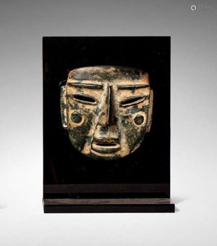 Teotihuacan ou Olmeque, Mexique \nMasque en pierre …
