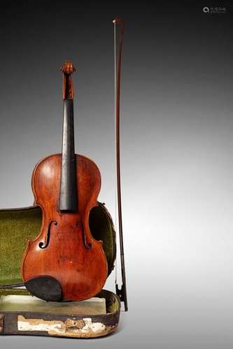 Beau violon allemand XVIIIème, portant une étiquet…