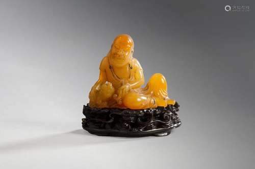 Chine, période République \nStatuette en shousan ja…