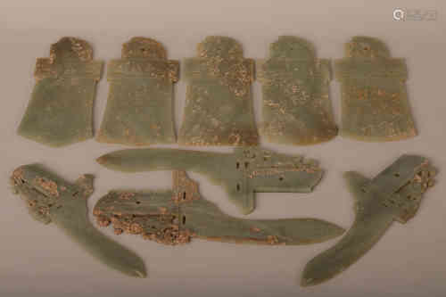 A Group of Jade Ornaments