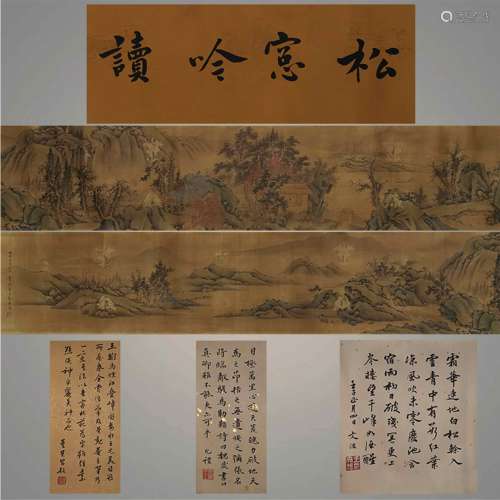 A Chinese Painting, Dong Qichang, Landscape in Autumn
