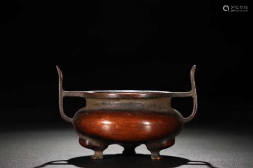 A Bronze Tripod Censor Ming Dynasty