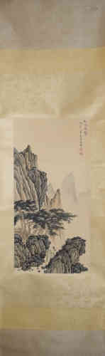 A Chinese Painting, Feng Zhonglian, Landscape
