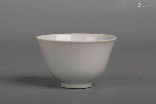 A White Glazed Bowl