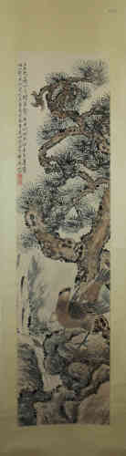 A Chinese Painting, Lu Hui, Flora and Bird