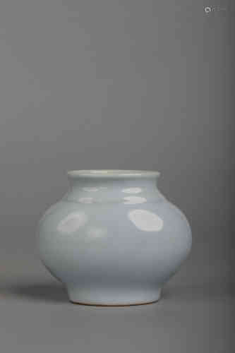 A Small Claire de Lune Glazed Vase