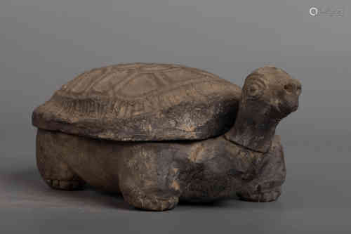 A Turtle Shape Carving Ink Stone